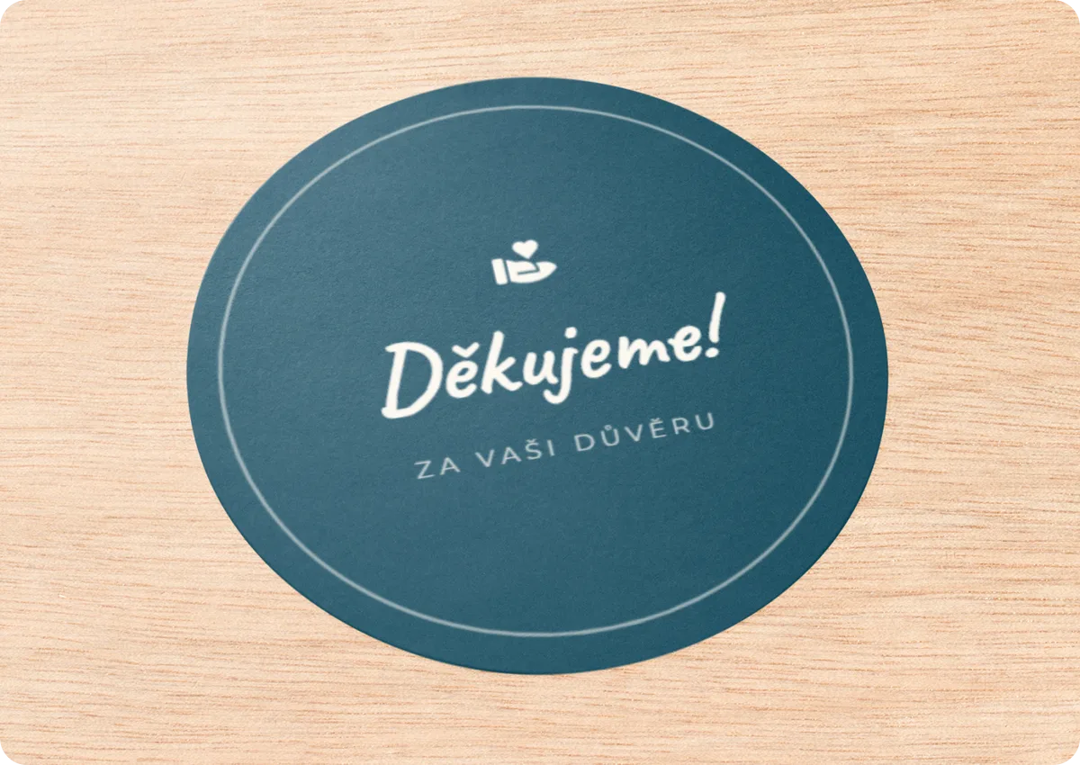 0014-SMK-F Děkujeme — pečeť