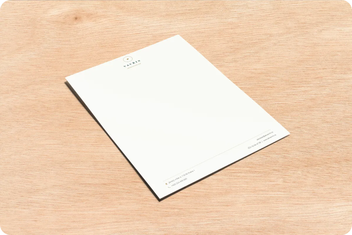 Návrh 11 — Hlavičkový papír