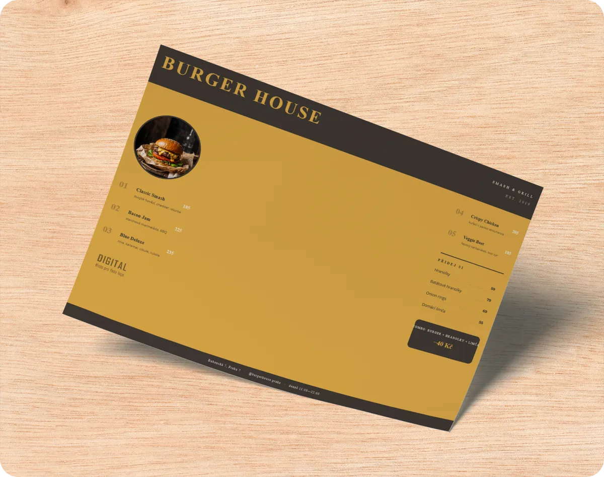 0016-PRS-F Burger bar