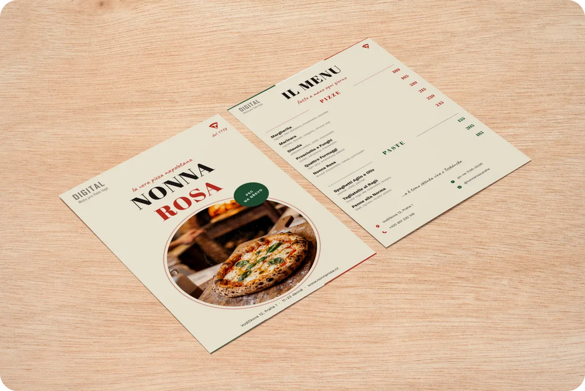 Návrh 2 — Letáky