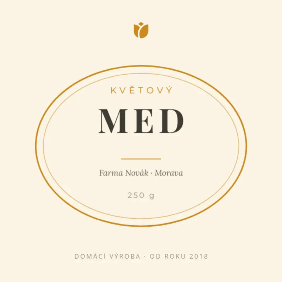 0028-SAM-F Med — oval etiketa